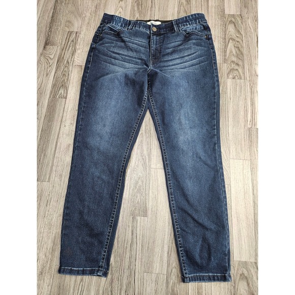 Angels Forever Young Denim - Angels Forever Young 360 Sculpt Skinny Jeans Women 14 Blue Stretch Denim